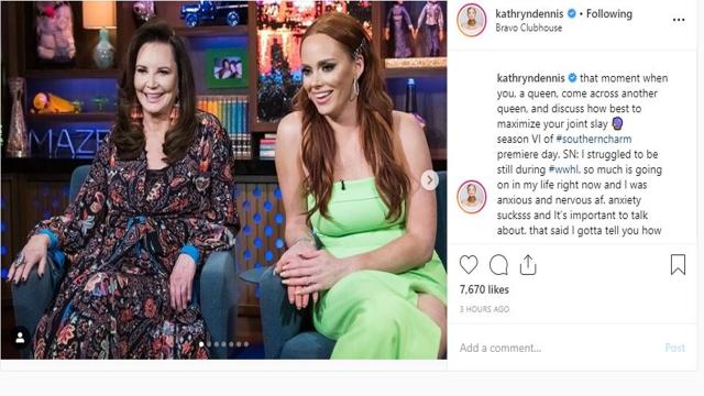 'Southern Charm': Kathryn Dennis on 'WWHL' clearly nervous and anxious but remains classy