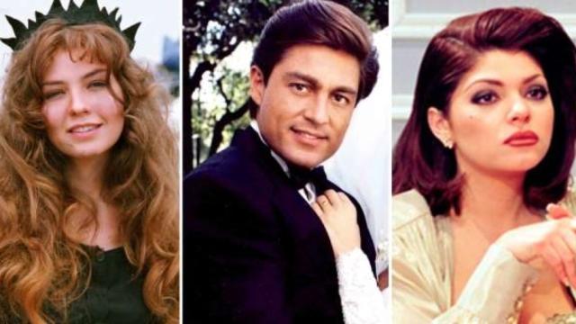 Antes e depois dos atores da novela mexicana 'Maria do Bairro'