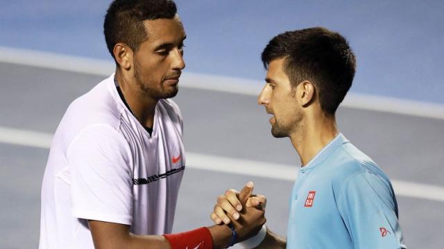 Djokovic: 'Non so perché Kyrgios mi critica, forse vuole solo attirare l'attenzione'