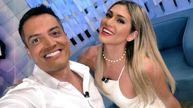 Leo Dias responde Débora Nascimento ao vivo no 'Fofocalizando'