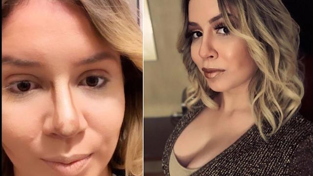 Marília Mendonça mostra truques de maquiagem para deixar o rosto mais fino