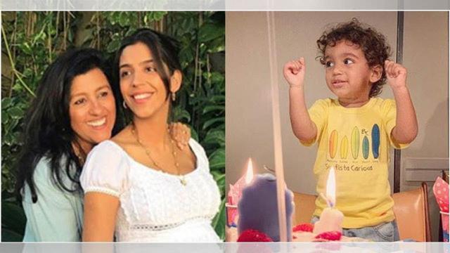 Regina Case revela sofrimento ao ver o neto 18 dias internado