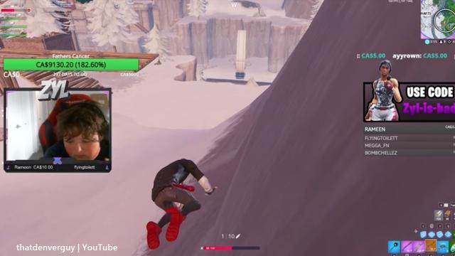 ‘Fortnite' streamer Zyl's streaming to help his dad who fights cancer