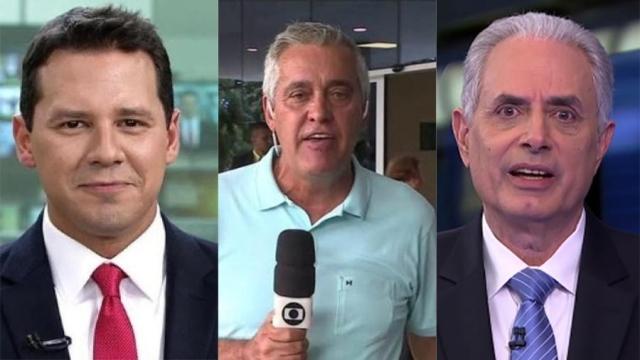 Jornalistas que desrespeitaram as regras da Rede Globo
