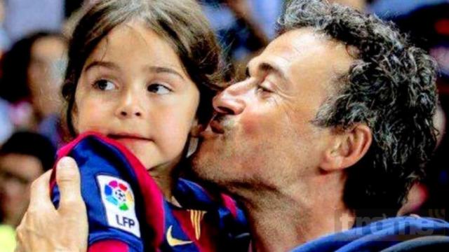 Muere Xana, la hija pequeña de Luis Enrique