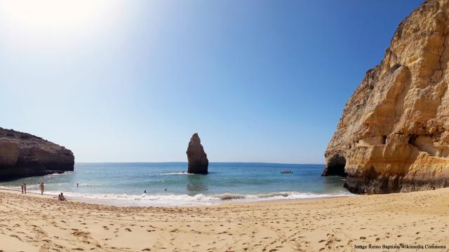 Carvoeiro is a scenic wonder on the Algarve coast in Portugal