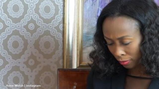 Anne Welsh, fashion Instagrammer and influencer visits London Fashion Week