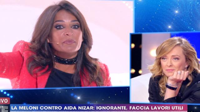 Scontro Meloni-Nizar da Barbara D'Urso, lo sfogo della leader di Fratelli d'Italia