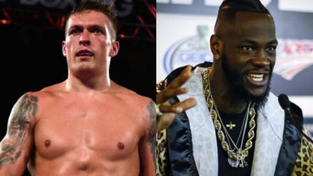 Usyk: 'Tra i migliori pesi massimi, mi piacerebbe combattere contro Wilder'