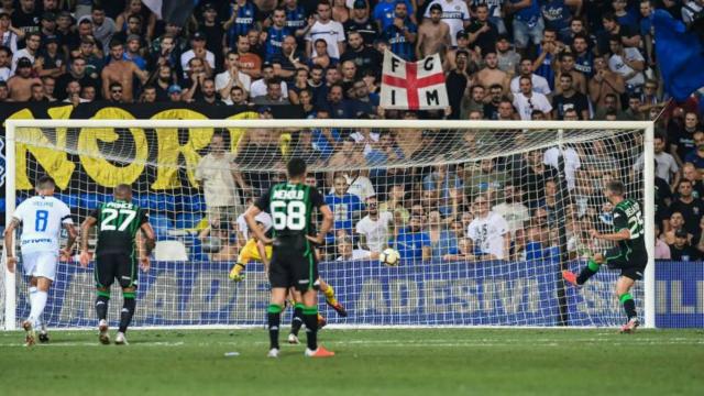 Sassuolo-Inter in streaming su Dazn il 20 ottobre alle 12:30: Bastoni forse titolare