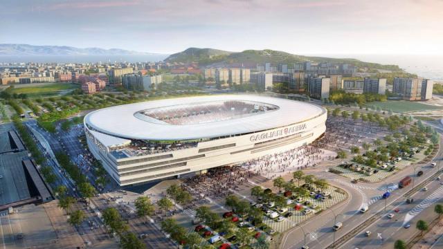 Cagliari: il nuovo stadio sarà pronto per la stagione 2021