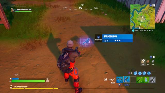 Epic Games finally brings a Harpoon Gun to 'Fortnite'