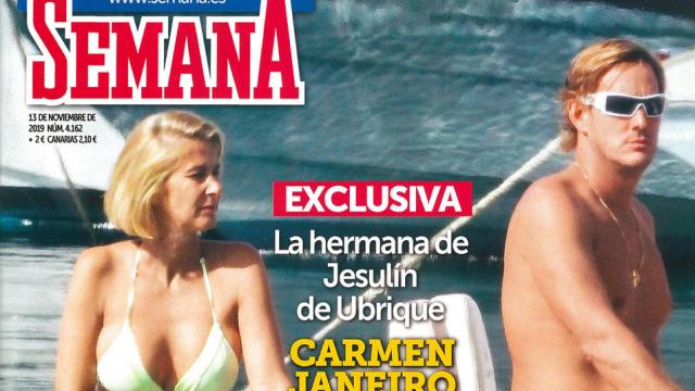 Semana publica que Carmen Janeiro sale con un hijo de la familia Masaveu