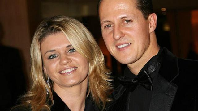 Esposa de Schumacher atualiza estado de saúde do marido