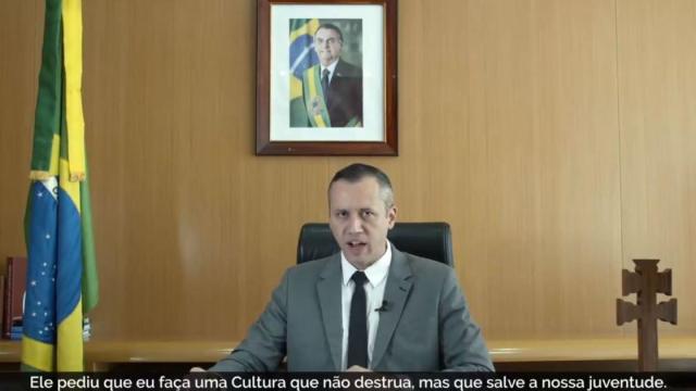 Roberto Alvim é demitido da Secretaria Especial de Cultura 