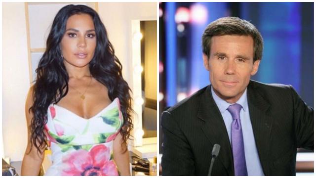 David Pujadas renversé en scooter par Milla Jasmine