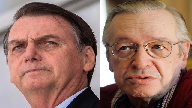 Olavo de Carvalho diz não se importar para o governo Bolsonaro