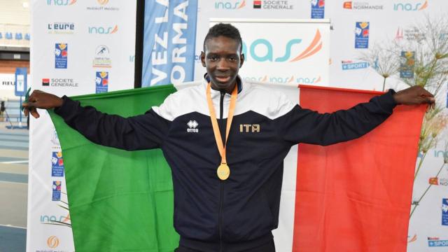 Ancona, Ndiaga Dieng protagonista in occasione degli assoluti Fidal