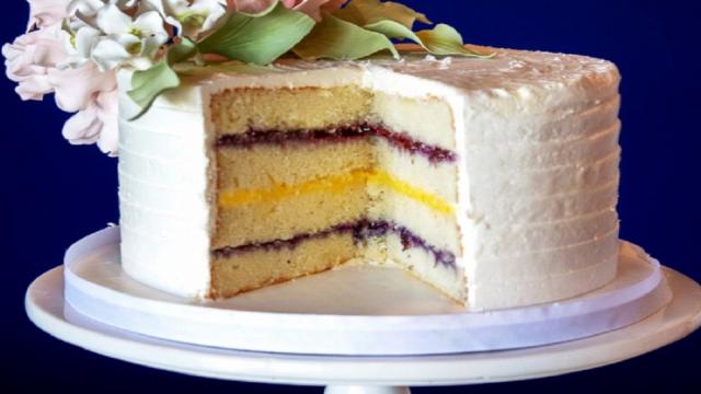Lemon curd cake recipe is easy to make