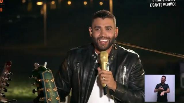 Gusttavo Lima faz sua segunda live, e lança campanha para socorrer butecos