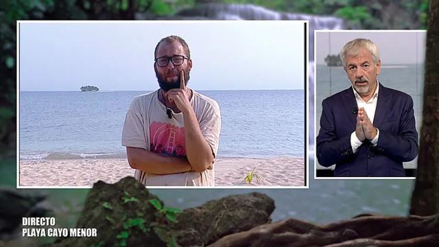 José Antonio Avilés recibe una reprimenda de Carlos Sobera por no respetar las normas 