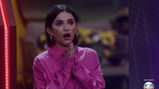 BBB20: Manu Gavassi comemora em silêncio a vaga na final