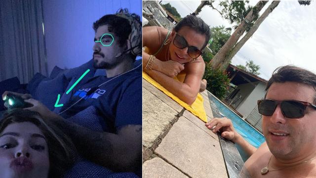 6 casais de famosos que seguem o isolamento 'grudadinhos' 