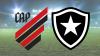 Athletico-PR recebe Botafogo pelas oitavas da Copa do Brasil