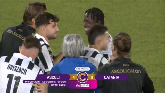 Serie C, l'Ascoli travolge il Catania: finale dei play off a un passo