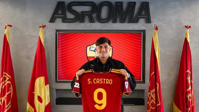 Roma: presentato Santiago Castro, in arrivo Koulierakis per la difesa