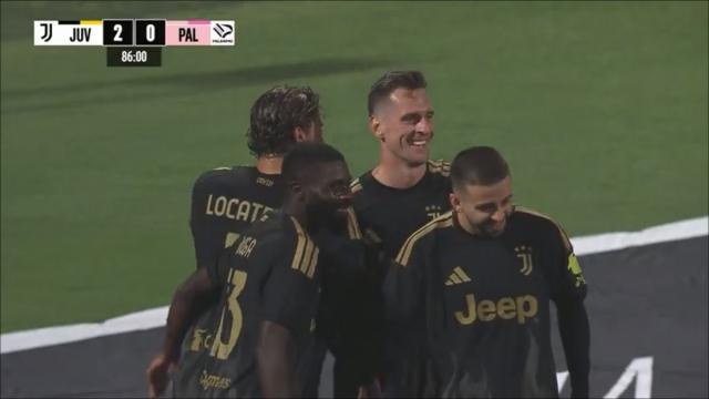 Juventus-Palermo 2-0, Milik torna al gol dopo 813 giorni